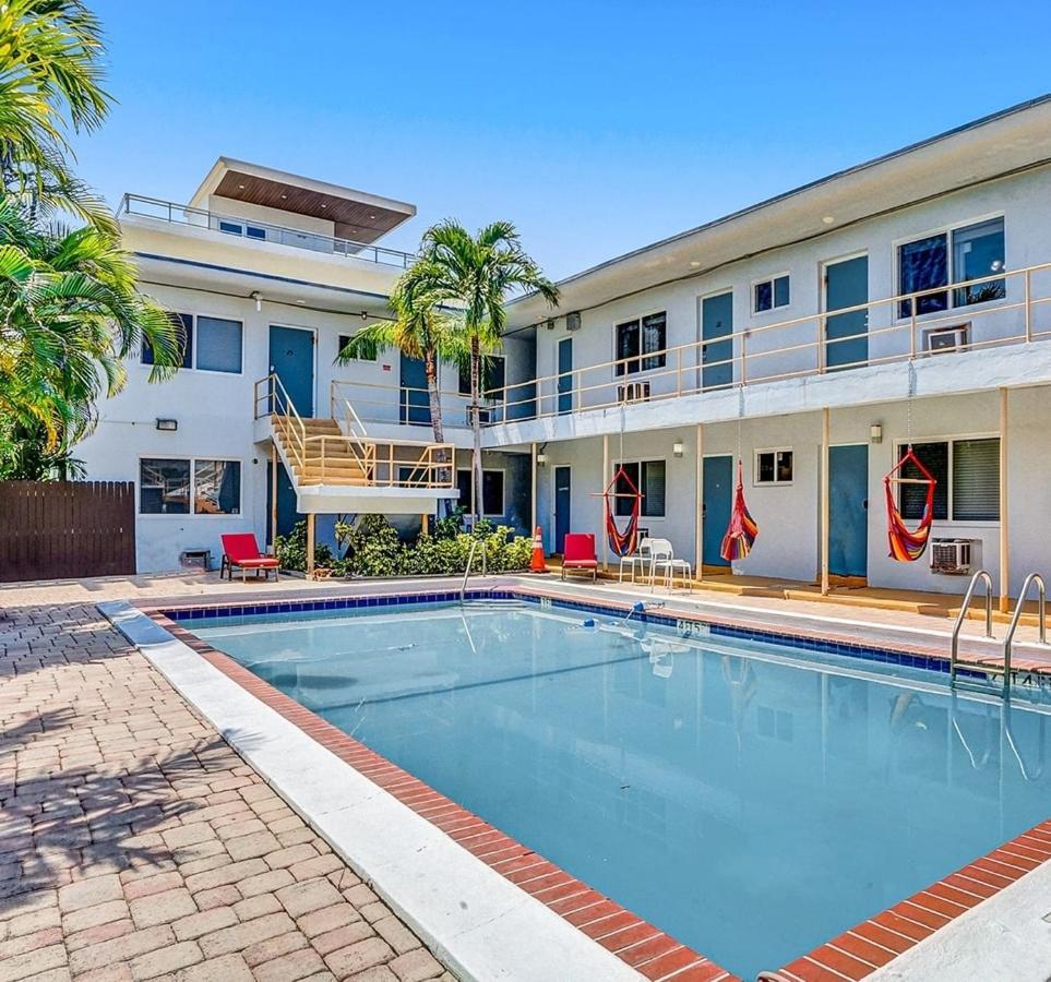 Walk To Dania Beach Christmas Getaway Pool Esterno foto